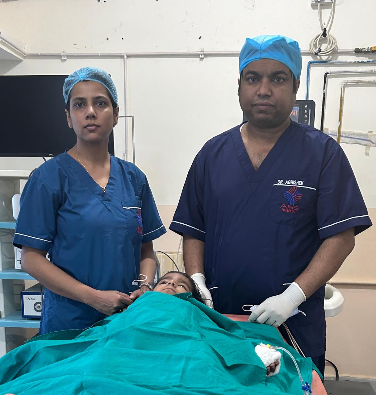 24x7 emergency care unit at ANS Multispeciality Hospital in Patna